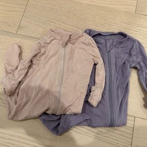 Kyte Baby Zippered Pajamas (2) size 0-3